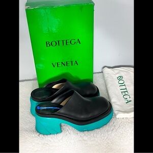 Bottega Veneta Flash Platform Mules sz 10